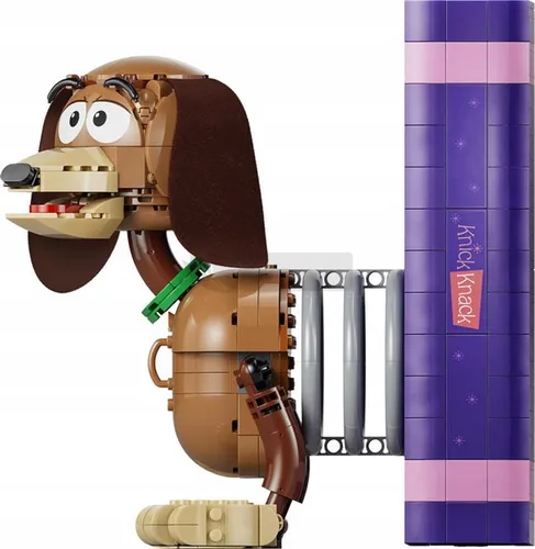 LEGO Disney 43301 Toy Story Cienki podpórki pod książki, zestaw klocków 18+