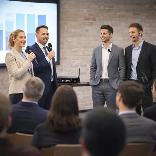 Zestaw mikrofonowy MUSICMATE MM-550 Vocalsound