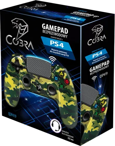 Геймпад Cobra QSP419 к PS4 Беспроводной