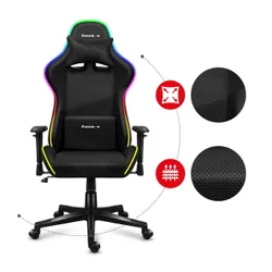 Fotel HUZARO Force 6.3 RGB Mesh