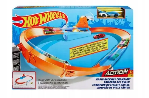 Hot Wheels GJM75 Tor Zestaw Rywalizacja Mistrzów