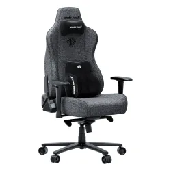 Fotel Anda Seat Novis Plus XL Gamingowy do 150kg Tkanina Ciemno szary
