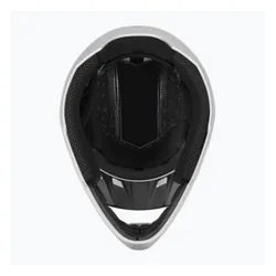 Kask rowerowy ATTABO State 1.0 full face srebrny