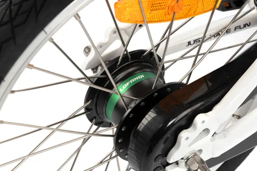 Rower dziecięcy KARBON Superlight Automatic 18 cali dla chłopca Czerwony