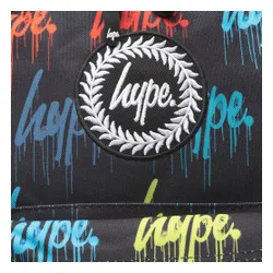 Rucsac HYPE multi colorate perete Graffiti TWLG-705 Negru