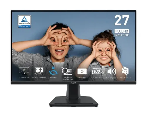 Monitor MSI PRO MP275 27" Full HD IPS 100Hz 1ms MPRT