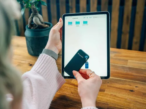 Dysk VERBATIM Pocket 256GB SSD Czarno-niebieski