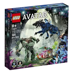 LEGO 75571 Avatar - Neytiri i Thanator kontra Quaritch w kombinezonie PZM