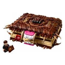 LEGO Klocki Harry Potter 76449 Potworna księga potworów z zębami