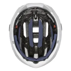Kask rowerowy Uvex Gravel-X niebiesko-srebrny