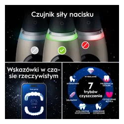 Szczoteczka magnetyczna ORAL-B iO 10 Złoty + Etui