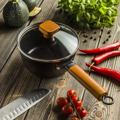 Rondel aluminiowy FLORINA NATURA LINE CZARNY 1,3 l