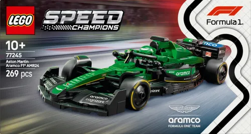 LEGO Klocki Speed Champions 77245 Bolid F1 Aston Martin Aramco AMR24