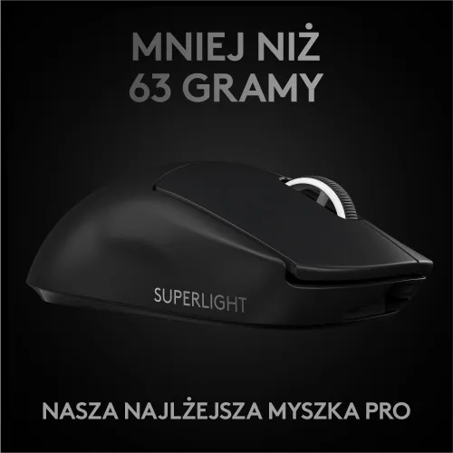 Myszka gamingowa Logitech G Pro X Superlight Czarny