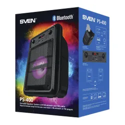 Głośnik mobilny SVEN PS-400 Radio FM Czarny