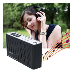 Radioodbiornik Opticum Sound Path Lite Radio FM Internetowe Wi-Fi Bluetooth Czarny