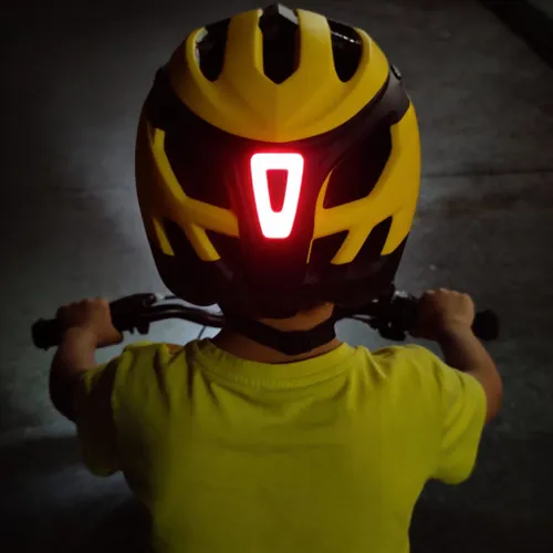 Kask XRIDER XRKFH004S Żółto-czarny Full Face dla Dzieci z odpinaną szczęką (rozmiar S)