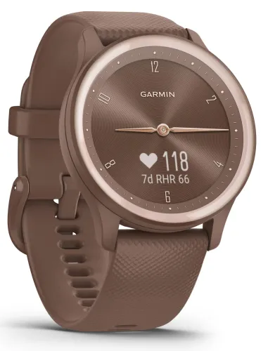 Smartwatch Garmin Vívomove Sport Brązowy