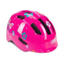 Kask rowerowy dziecięcy ABUS Smiley 3.0 pink butterfly