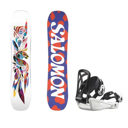 Deska snowboardowa Salomon Grace + wiązania Goodtime XS Black 2024