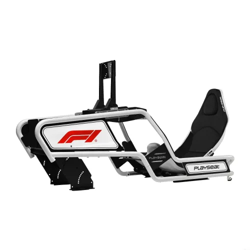 Fotel Playseat® Formula Intelligence F1 Edition do 130kg Czarno-biały