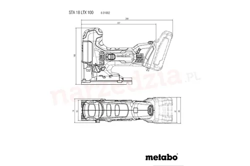 Metabo STA 18 LTX 100 18 V