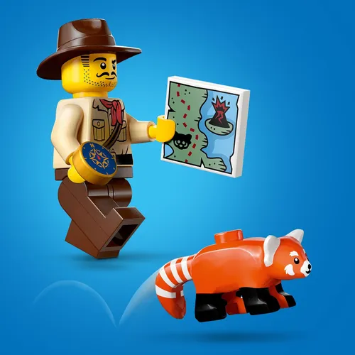 LEGO 60424 City Quad badacza dżungli z pandą czerwoną