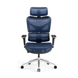 Fotel DIABLO CHAIRS V-Commander Czarno-niebieski