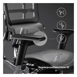 Fotel DIABLO CHAIRS V-Master Czarno-szary