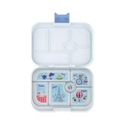 Okul için Öğle Yemeği Kutusu Yumbox Original-hazy Grey / Paris tray