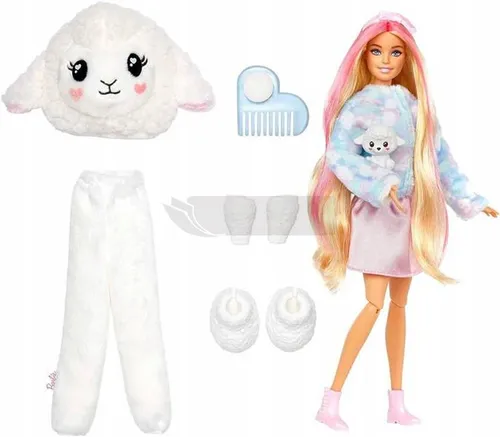 BARBIE CUTIE REVEAL LALKA W PRZEBRANIU OWIECZKA HKR03