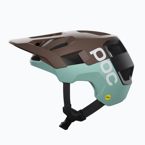 Kask rowerowy POC Kortal Race MIPS bronzite brown matt/lazurite blue matt