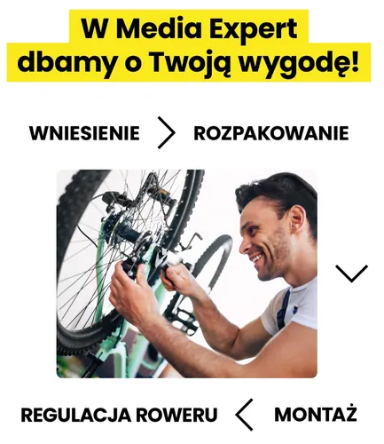 Rower dziecięcy ENERO Speed Up 20 cali dla chłopca Czarno-niebieski
