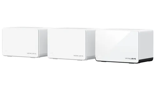 Router MERCUSYS Halo H85X 2.4 / 5 GHz (DualBand), Wi-Fi Mesh (3 szt.)