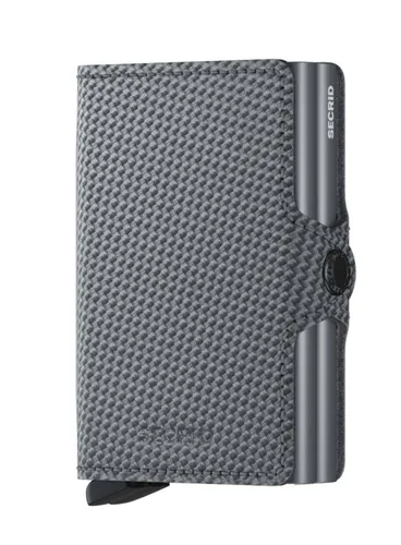 RFID Secrid Twinwallet Karbon Cep Cüzdanı-cool grey