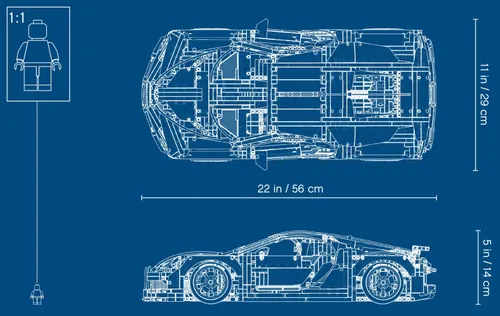 Конструктор Lego 42083 Technic - Bugatti Chiron