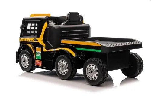 Auto Na Akumulator Ciężarówka Mercedes Z Naczepą Xmx622B LCD Mp4 Eva Skóra LED