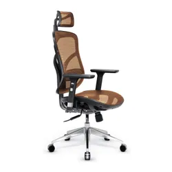 Fotel DIABLO CHAIRS V-Basic Czarno-pomarańczowy