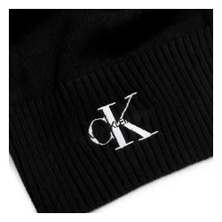 Calvin Klein Jeans Gifting Mono Beanie eșarfă și pălărie Set / eșarfă K50k511199 Negru BDS