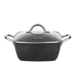 Garnek aluminiowy z pokrywką FLORINA NELIO 4 l