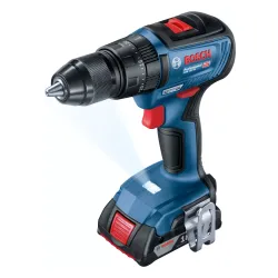 Bosch GSB 18v-50 Professional Darbeli Matkap (+2 adet 5Ah pil)