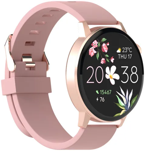 Smartwatch FOREVER Forevive 4 SB-350 Różowo-złoty