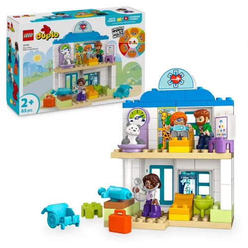 LEGO Duplo Town 10449 Pierwszy raz: Wizyta u lekarza