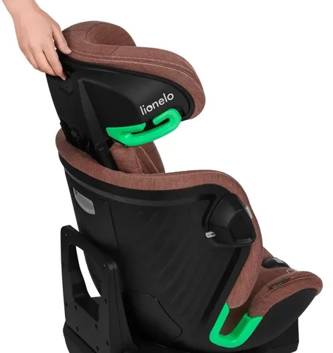 Fotelik samochodowy LIONELO Harmony i-Size 40-150 cm (0-36 kg) Czerwony