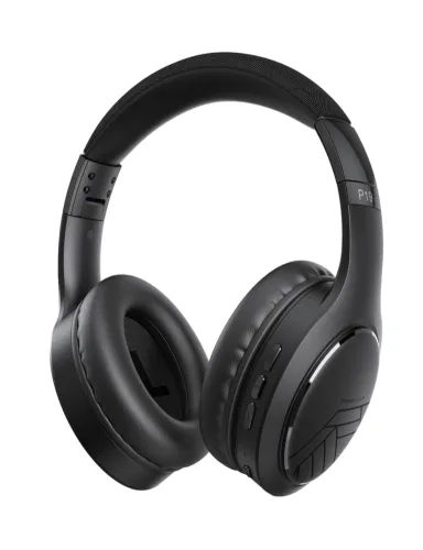 Słuchawki bezprzewodowe PowerLocus P19 Black Nauszne Bluetooth 5.3 Czarny