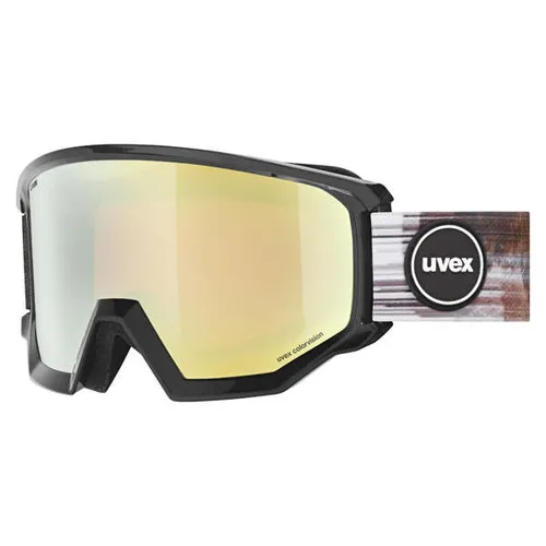 Gogle Uvex Athletic CV Black Shiny SL/Gold-Orange 2024