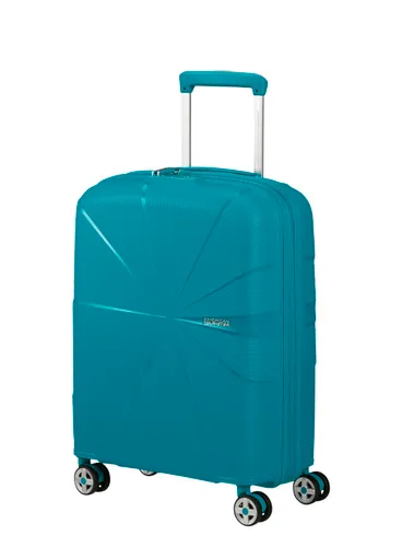 Маленький расширенный чемодан American Tourister StarVibe-verdigris