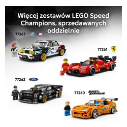 LEGO 77264 Speed Champions Jaguar Project 7 i Land Rover Defender