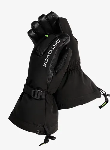 Rękawice narciarskie męskie Ortovox Merino Mountain Glove - black raven