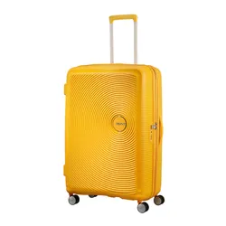 Walizka duża American Tourister Soundbox - golden yellow